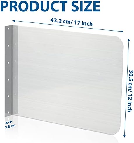 2 Pcs Stainless Steel Side Splash Guards - Image 2