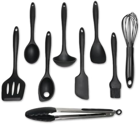 Chef Craft - Premium Silicone Kitchen Tools and Utensils Set, Non-Scratch by ChefCraft
