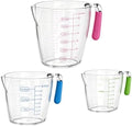 Liquid Measuring Cups with Spout 3 Pcs with ML OZ Scale by SuyueY