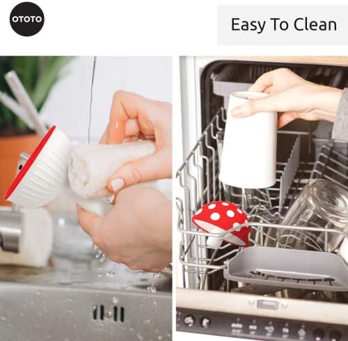 OTOTO Mushroom - Foldable Small Kitchen Funnel - Silicone - Image 6
