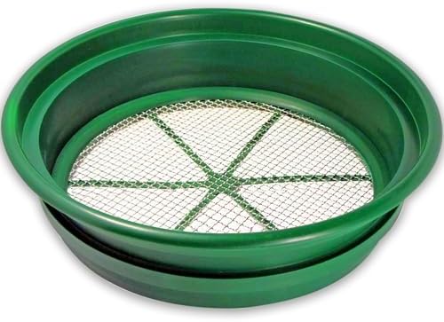 SE 13.25 Inch Wide Stackable Classifier Gold Prospecting Pan by SE