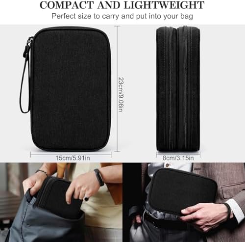 FYY Electronic Organizer, Travel Tech Pouch Bag - Image 2