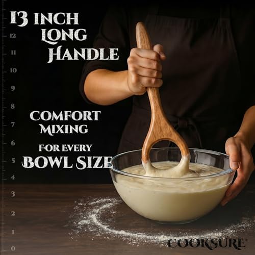 Danish Dough Whisk for Sourdough Bread – 13 Inch Bread Whisk - Image 5