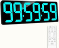17.2" Large Digital Timer Wall Clock by Unknown