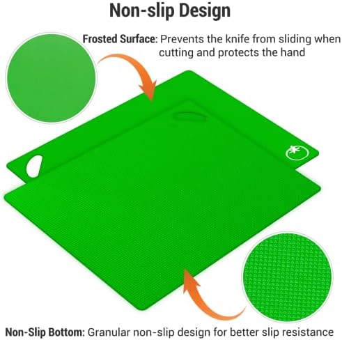 Kitchen Plastic Cutting Board Set - Image 4