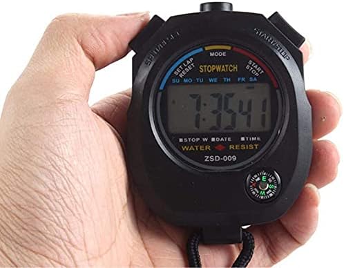 Multi-Function Electronic Digital Sport Stopwatch Timer, Large Display with Date Time and Alarm Function,Suitable for Sports Coaches Fitness Coaches and Referees (24pack)