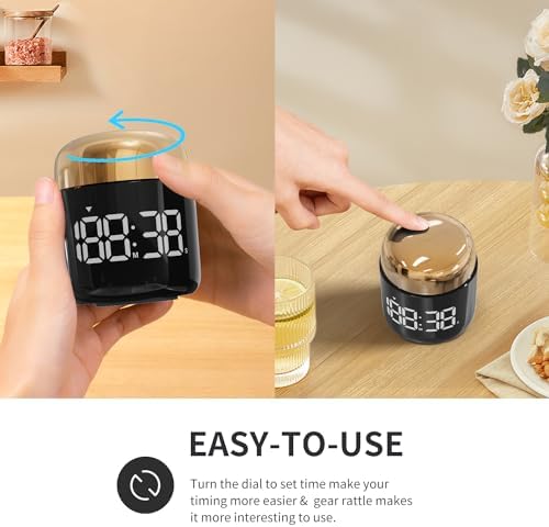 Kitchen Timer, 360 Rotate, Countup/Countdown - Image 2