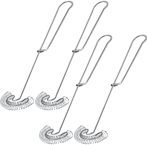 Patelai 4 Pieces Stainless Steel Flat Whisks by Patelai