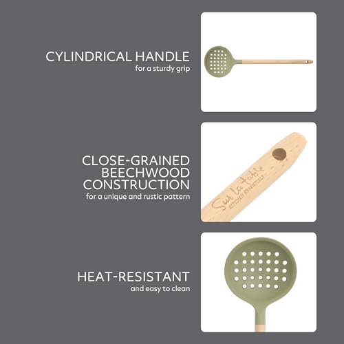 Sur La Table Kitchen Essential Chef's Toolkit Sillicone Skimmer - Image 4
