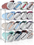 Stackable Water Bottle Organizer Large Compartment Water Bottle Holder by SPOSPO