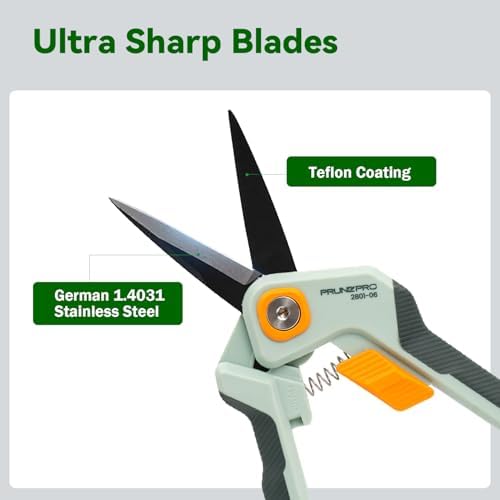 PrunePro Pruning Shears Gardening Scissors Set Professional Hand Pruner Sharp - Image 6