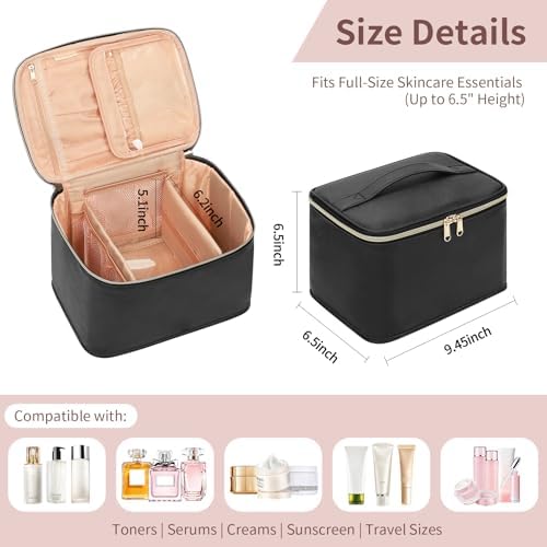 OCHEAL Travel Makeup Bag, Cosmetic Bags - Image 4