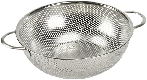 Chef Craft Select Micro-Perforated Colander, 2.5 quart, Stainless Steel by ChefCraft