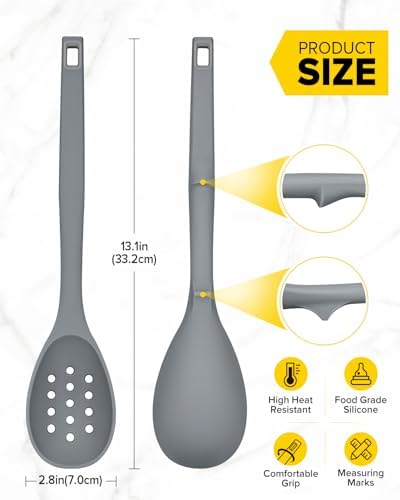 BUNDLEPRO Silicone Cooking Spoons - Image 3