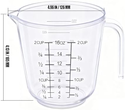 DOTINGHUX Measuring Cup, 2 Cup - Image 2