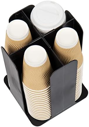 Mind Reader Cup and Lid Carousel, Countertop Org, Coffee Bar, Beverage Cup - Image 5