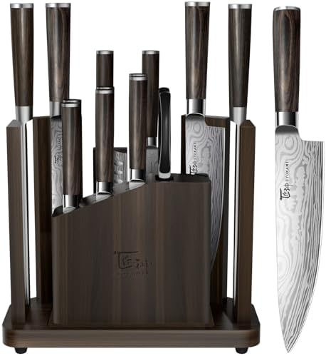SYOKAMI 15-Piece Kitchen Knife Set by SYOKAMI