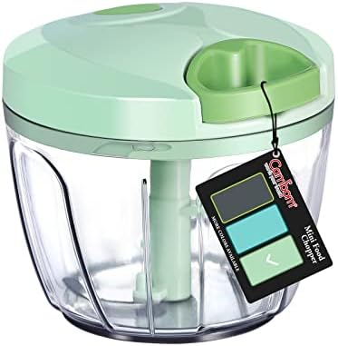 Cambom Manual Food Chopper Vegetable Cutter, Hand String Vegetable Chopper by Cambom