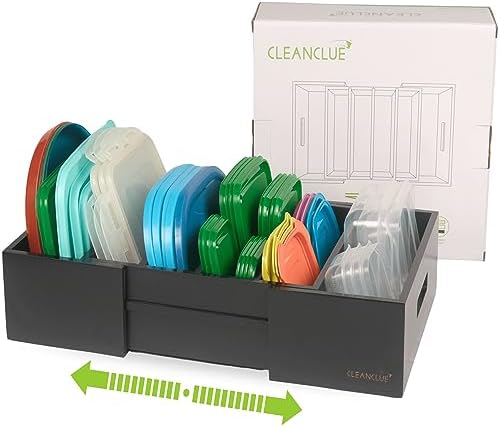 Expandable Bamboo Kitchen Cabinet Organizer by cleanclue