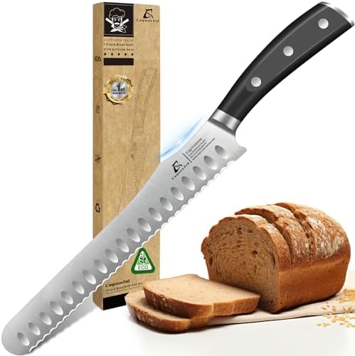 CoquusAid Resharpenable Bread Knife by CoquusAid