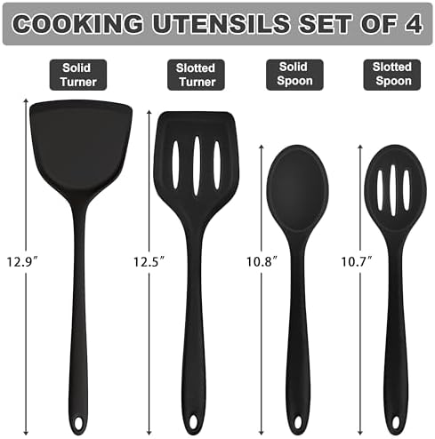 TeamFar Silicone Cooking Utensils - Image 2