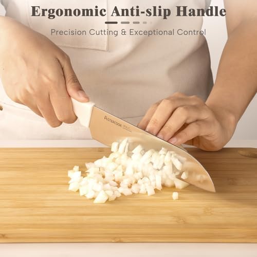 Knife Set, Astercook 22-Piece Kitchen Knife Set - Image 5