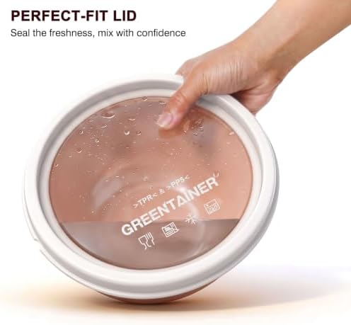 Greentainer Plastic Mixing Bowls - Image 3