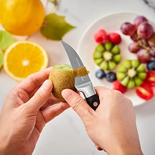 OAKSWARE Bird Beak Paring Knife, 2.75 Inch Razor-Sharp Pro Tourné Knife - Image 6