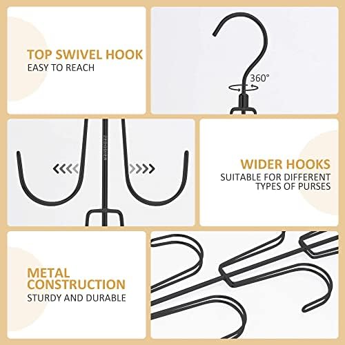 ZEDODIER Purse Hanger, Purse Organizer - Image 4