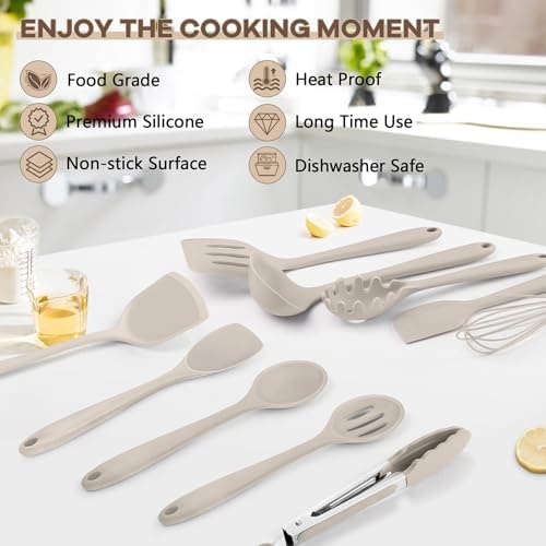 TeamFar Silicone Cooking Utensils - Image 7