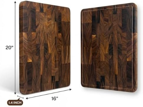 Large Walnut Wood Cutting Board - Image 2