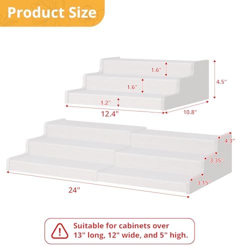 3-Tier Expandable Bamboo Can Organizer - Image 6