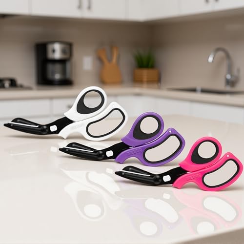 MEUUT All Purpose Scissors 8 Inch 3 Pack utility scissor - Image 2