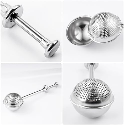 Flour Baking Sifter, Flour Sieve Bakers Dusting Wand - Image 4