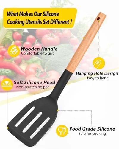 BUNDLEPRO Silicone Cooking Utensils Set - Image 2