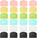 24 Pcs Plastic Dough Scraper Set Multipurpose Bench Cake Cutter Flexible by Unknown