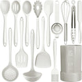 AOTHOD Silicone Cooking Utensils Set by Safeandsuitableforuse