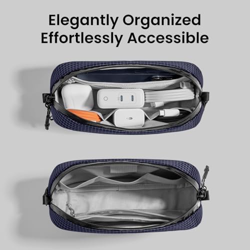 tomtoc Electronics Organizer Travel Case Performance, Cable Tech Pouch - Image 5