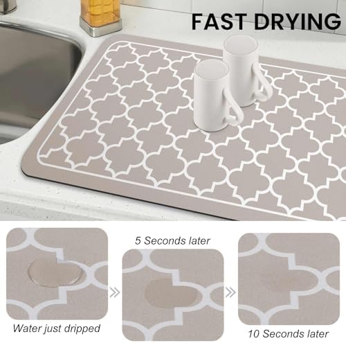 Dish Drying Mat Absorbent Dish Drying Mats - Image 4