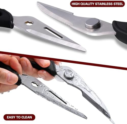 All Purpose Kitchen Scissors that Come Apart Kitchen Shears - Image 3