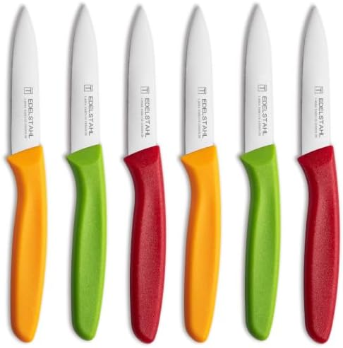 6pcs Paring Knives Set, Fruit Cutting Knife by targzier