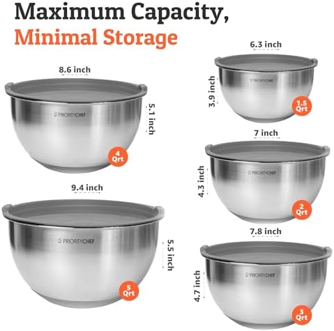 Priority Chef Premium Mixing Bowls - Image 3