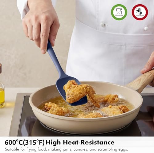 Silicone Spoonula Set, 600ºF Heat Resistant - Image 3