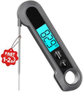 Meat Thermometer Digital, 1-2S Instant Read Thermometer by Unknown