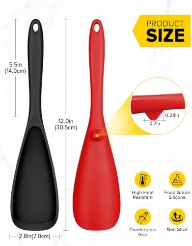 BUNDLEPRO Silicone Cooking Spoons - Image 3