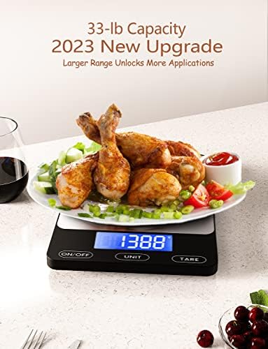 Food Scale -33lb Digital Kitchen Scale - Image 5
