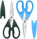 iBayam 2-Pack 8.5" Kitchen Shears, Heavy Duty, Cut Meat by iBayamDirect