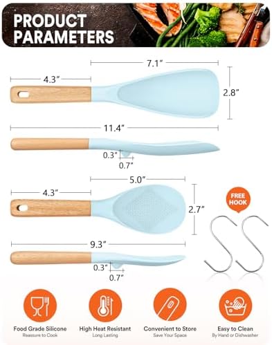 Badiano Cooking Spoon and Rice Scooper - Image 2