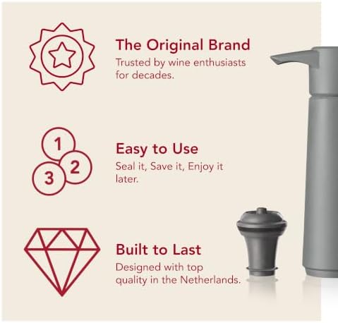 Vacu Vin Original Wine Pump - Image 7