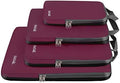 BAGAIL 4 Set/6 Set/8 Set Compression Packing Cubes Travel Accessories by BAGAIL